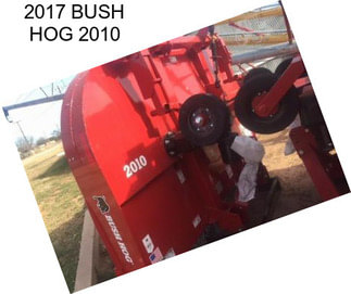 2017 BUSH HOG 2010