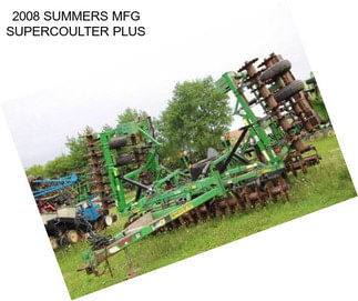 2008 SUMMERS MFG SUPERCOULTER PLUS