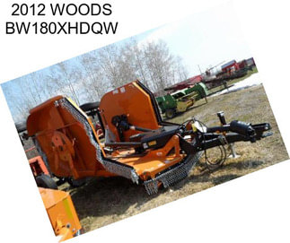 2012 WOODS BW180XHDQW