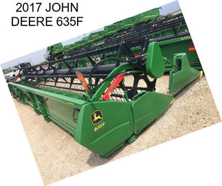 2017 JOHN DEERE 635F
