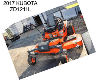 2017 KUBOTA ZD1211L