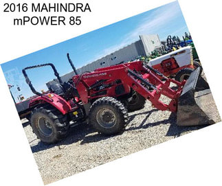 2016 MAHINDRA mPOWER 85