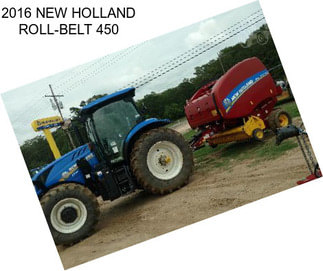 2016 NEW HOLLAND ROLL-BELT 450