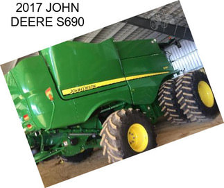 2017 JOHN DEERE S690