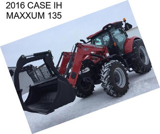 2016 CASE IH MAXXUM 135