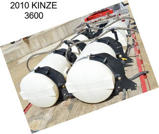 2010 KINZE 3600