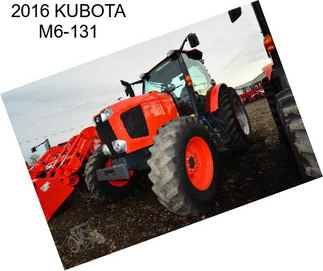 2016 KUBOTA M6-131