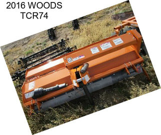 2016 WOODS TCR74