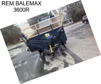 REM BALEMAX 3600R