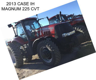 2013 CASE IH MAGNUM 225 CVT