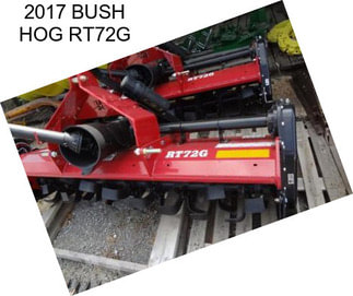 2017 BUSH HOG RT72G
