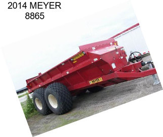 2014 MEYER 8865