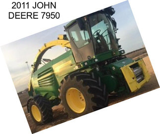 2011 JOHN DEERE 7950