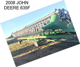 2008 JOHN DEERE 635F