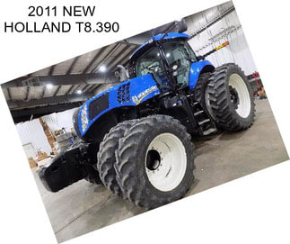 2011 NEW HOLLAND T8.390