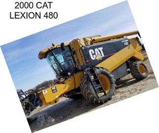 2000 CAT LEXION 480