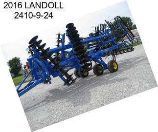 2016 LANDOLL 2410-9-24