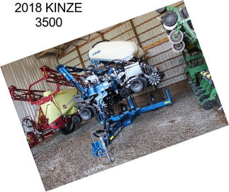 2018 KINZE 3500