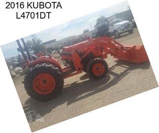 2016 KUBOTA L4701DT