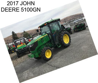 2017 JOHN DEERE 5100GN