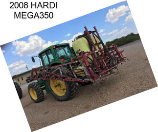 2008 HARDI MEGA350
