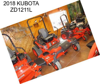 2018 KUBOTA ZD1211L