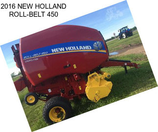 2016 NEW HOLLAND ROLL-BELT 450