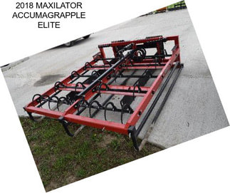 2018 MAXILATOR ACCUMAGRAPPLE ELITE