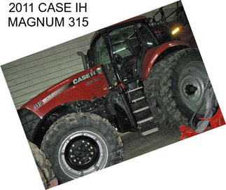 2011 CASE IH MAGNUM 315