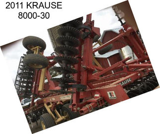 2011 KRAUSE 8000-30