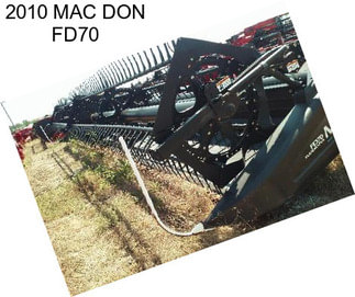 2010 MAC DON FD70