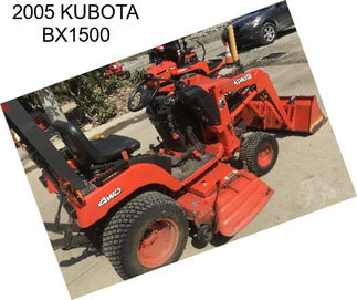 2005 KUBOTA BX1500
