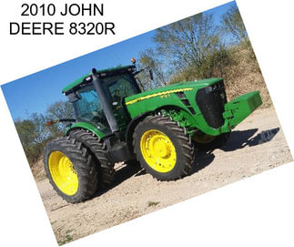 2010 JOHN DEERE 8320R