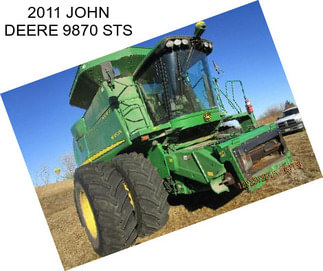 2011 JOHN DEERE 9870 STS