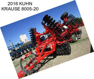 2016 KUHN KRAUSE 8005-20