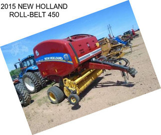 2015 NEW HOLLAND ROLL-BELT 450