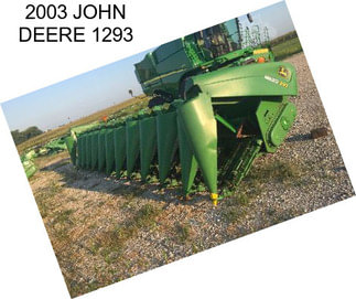 2003 JOHN DEERE 1293