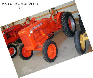 1953 ALLIS-CHALMERS BO