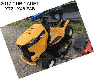 2017 CUB CADET XT2 LX46 FAB