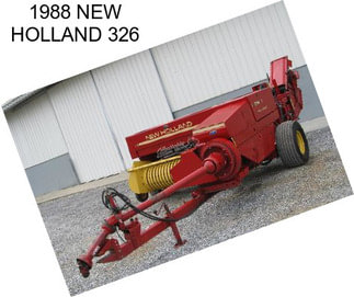 1988 NEW HOLLAND 326