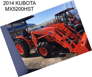 2014 KUBOTA MX5200HST