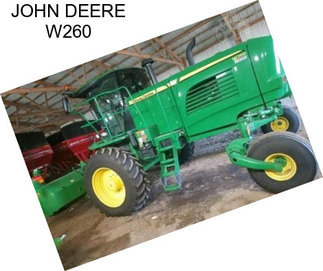 JOHN DEERE W260