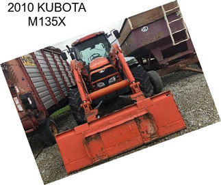 2010 KUBOTA M135X