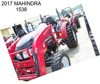 2017 MAHINDRA 1538