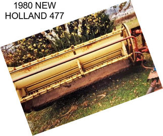 1980 NEW HOLLAND 477
