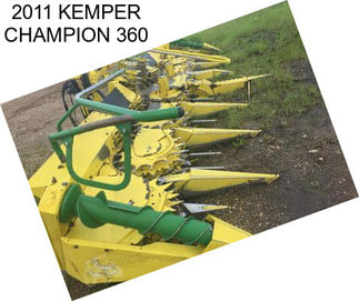 2011 KEMPER CHAMPION 360