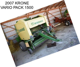 2007 KRONE VARIO PACK 1500