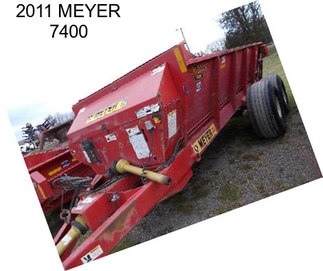 2011 MEYER 7400