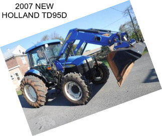 2007 NEW HOLLAND TD95D