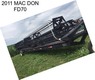 2011 MAC DON FD70